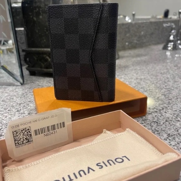 Louis Vuitton Organizer de Poche N60431 Damier Graphite Card Case - Picture 5 of 5